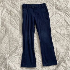 Boys size 6 navy uniform pants